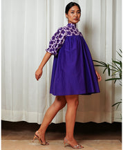Purple Flower Dress