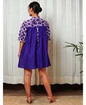 Purple Flower Dress