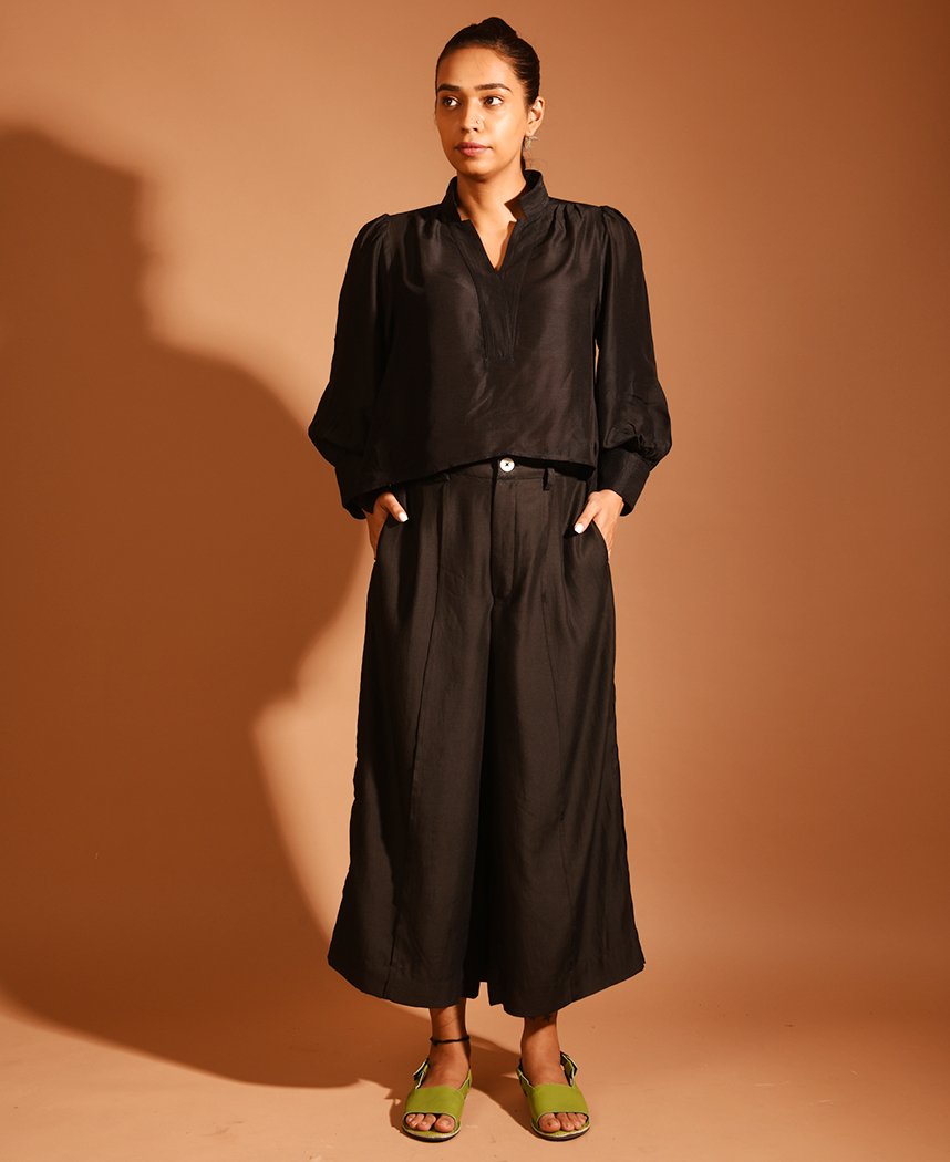 Raven Layered Culottes