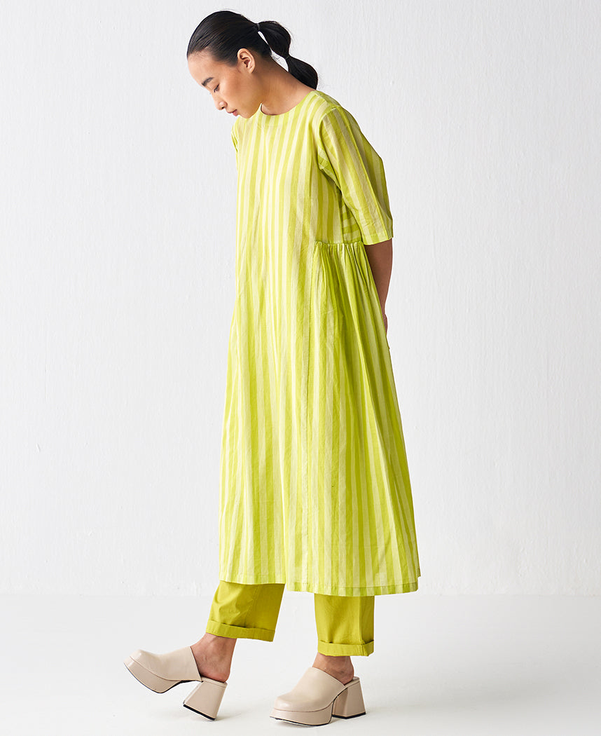 Side-Gathered-Dress-Lime-Stripe-B.jpg