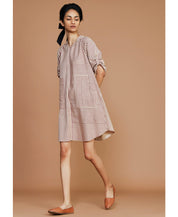 Striped Hooded Dress