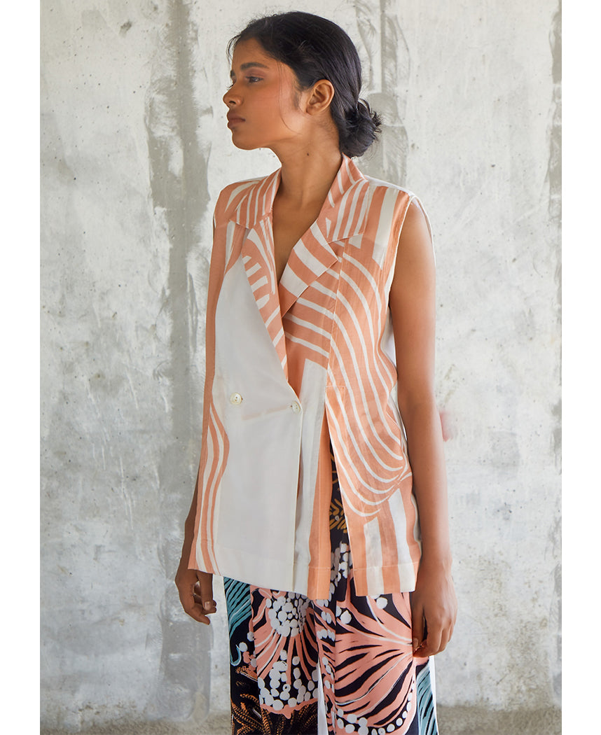 Striped Jacket Shirt