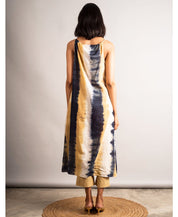 Tie-Dye Stripe Dress