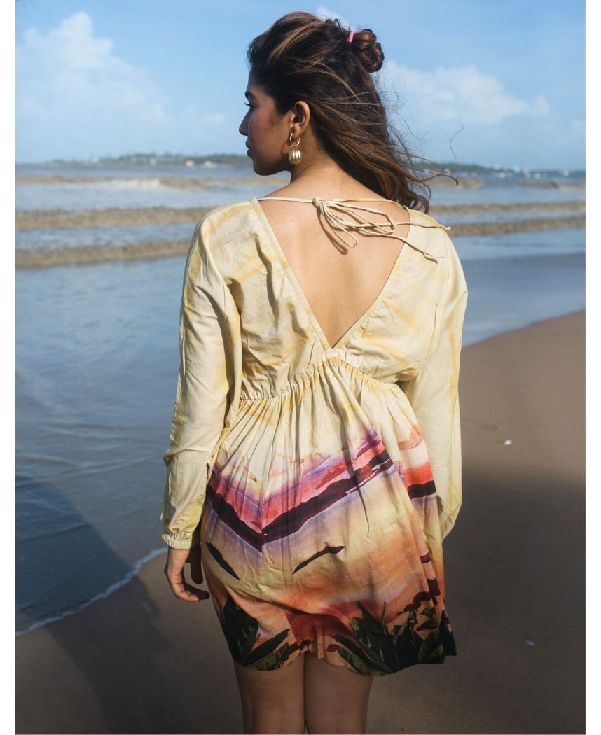 Sunshine Gathered Dress