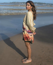 Sunshine Gathered Dress