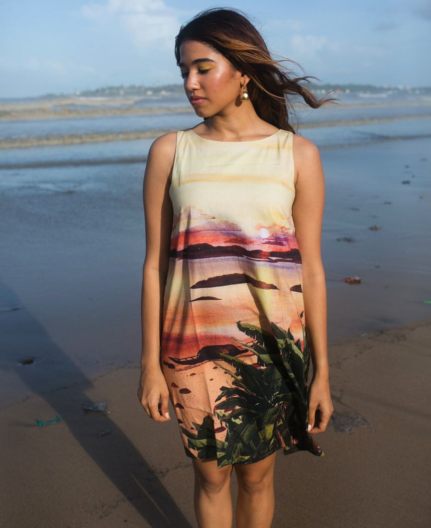 Sunshine Print Dress