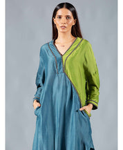 Teal Fern Dual Tunic