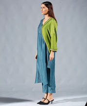 Teal Fern Dual Tunic