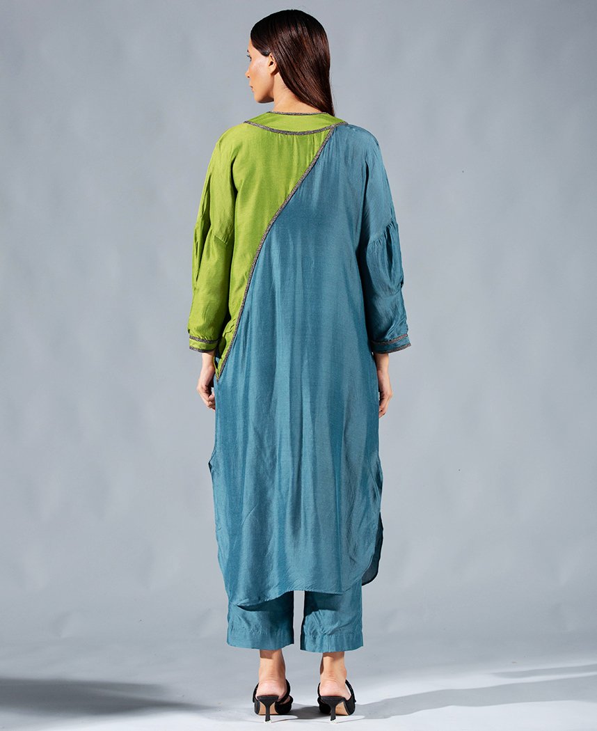Teal Fern Dual Tunic