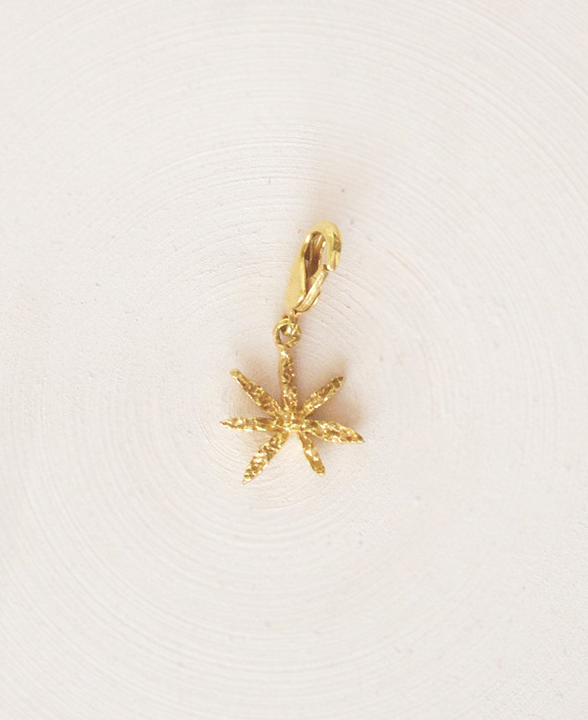 Textured Cinnamon Charm