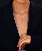 Textured Cinnamon Charm