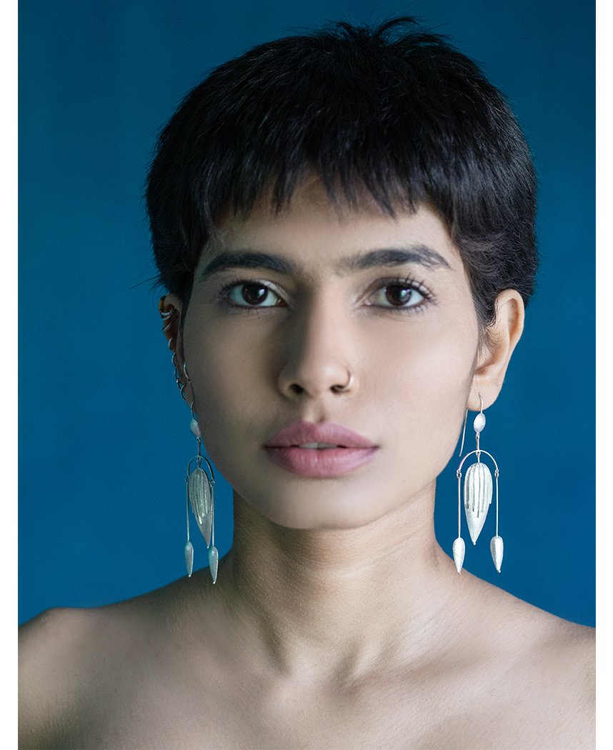 Tuscany Long Arc Earrings