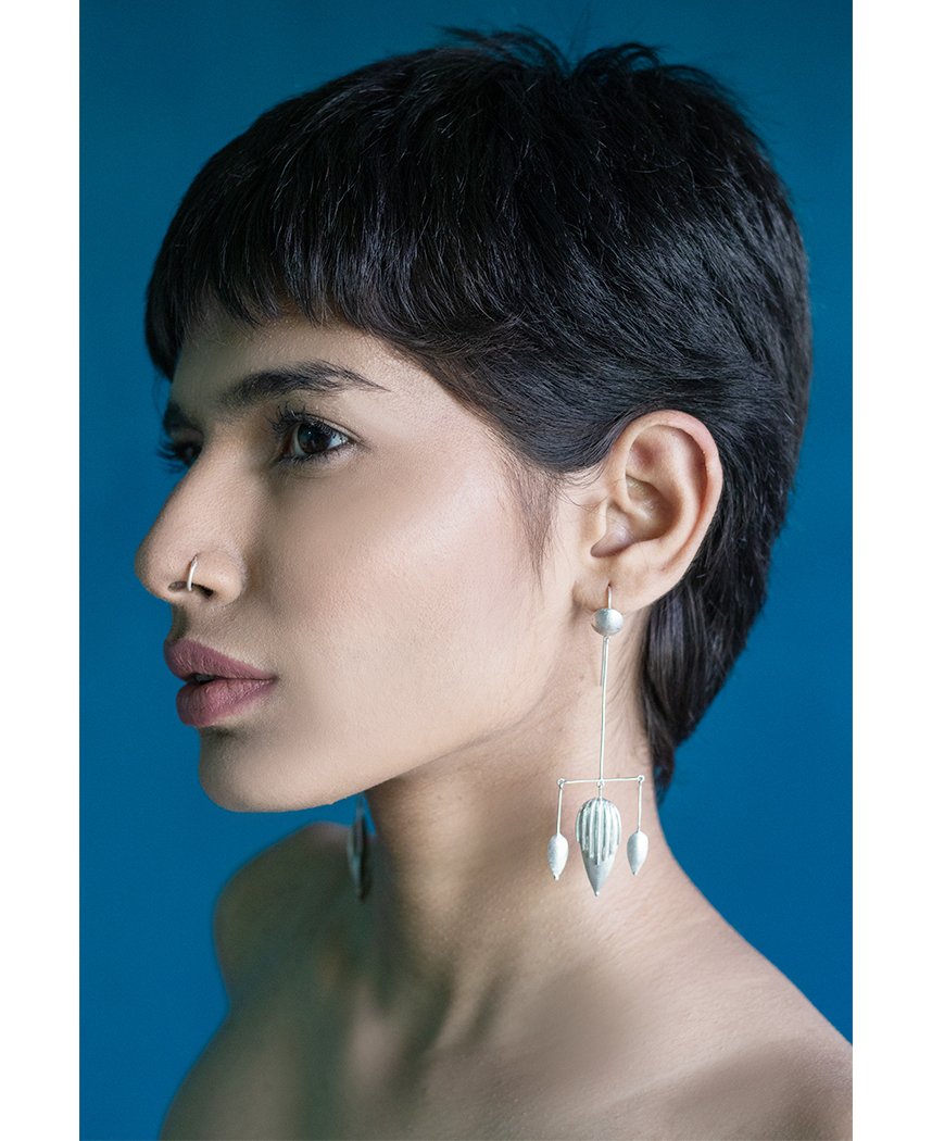 Tuscany Long Trident Earrings