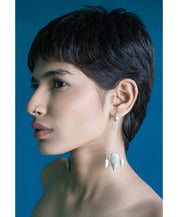 Tuscany Long Trident Earrings