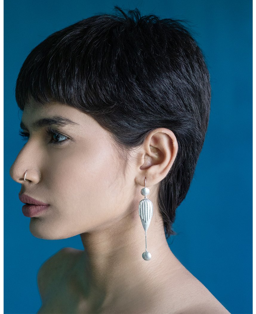 Tuscany Petal Dot Earrings