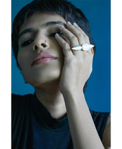 Tuscany Petal Side Ring