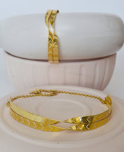 Twisted Chevron Choker