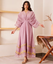 Violet Kaftan Dress