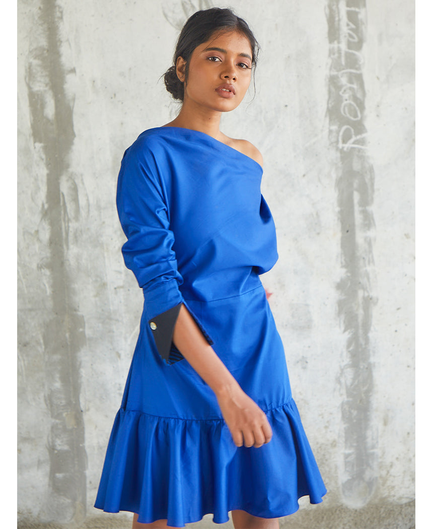 Windowleaf Sleeve Dress