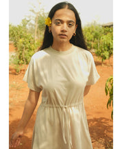 Drawstring Mini Dress