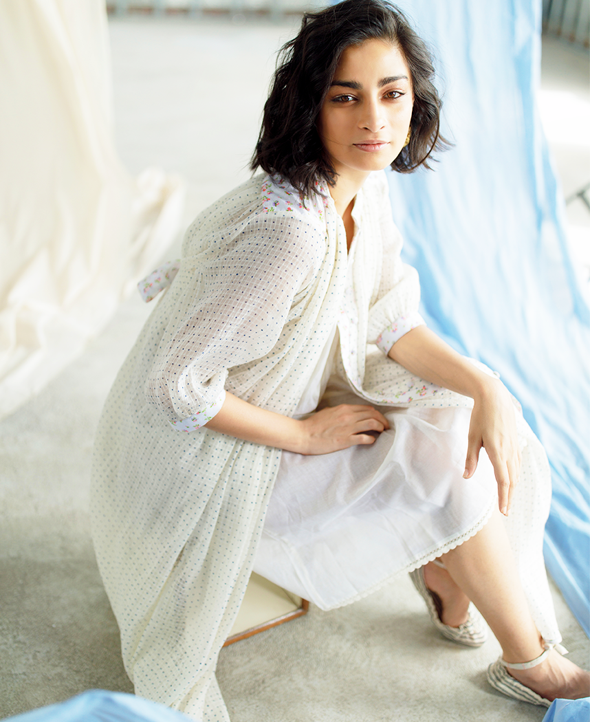 Origami Overshirt Dress