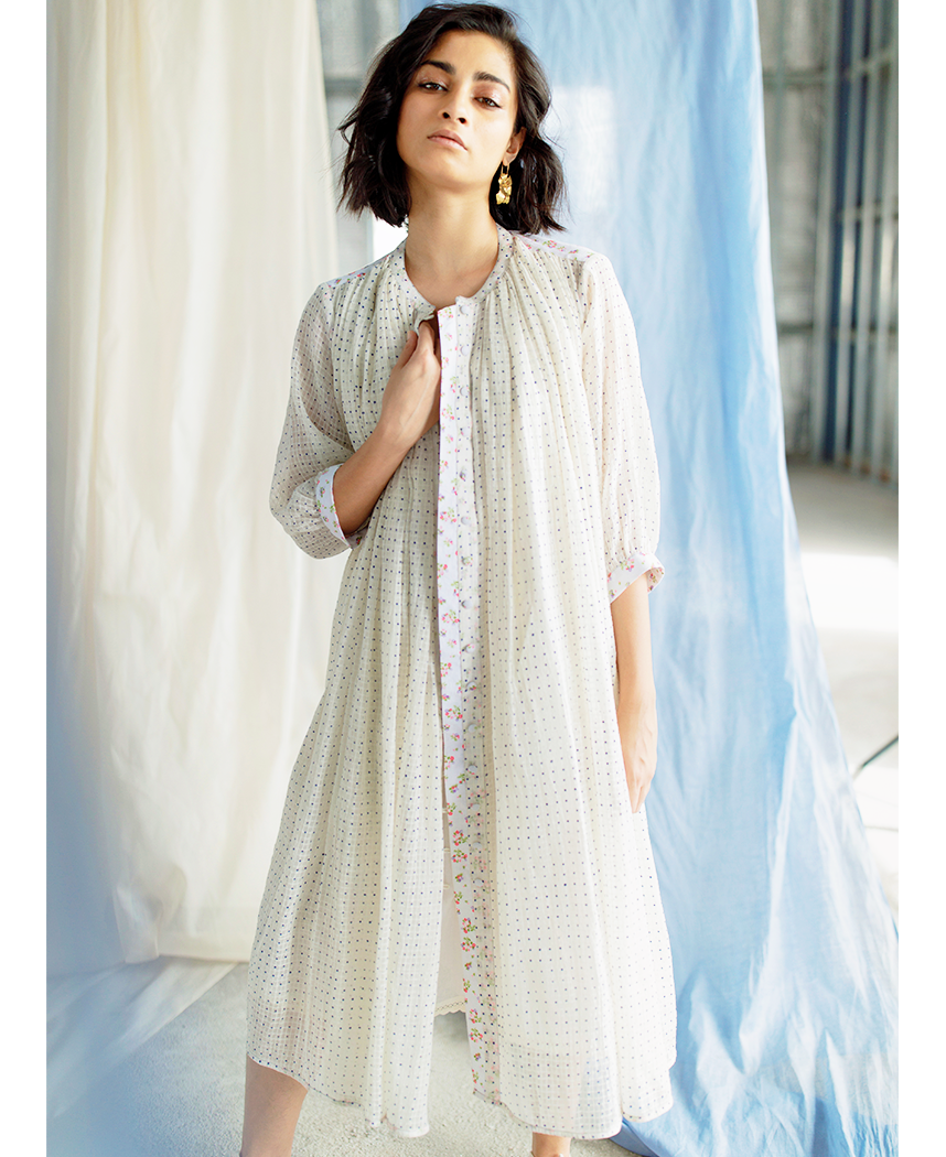 Origami Overshirt Dress