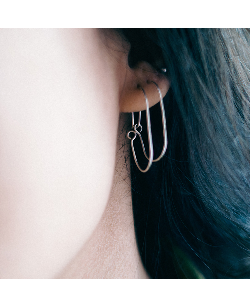 Oval Hoops
