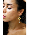 Rhea Silver Earrings